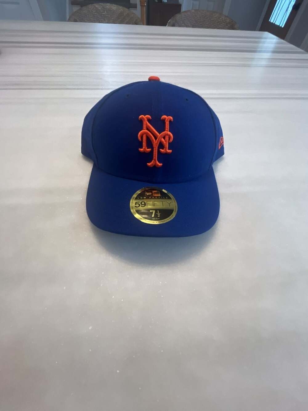 New Era New York Mets Low Profile 59FIFTY Fitted Hat Size 7 1/2